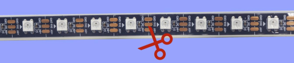 内置SK6812 60段60灯 5V 黑板(图10)