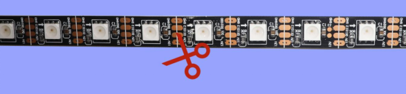 内置SK6813 5050RGB 60灯 12V 单点单控断点续传 黑板(图10)