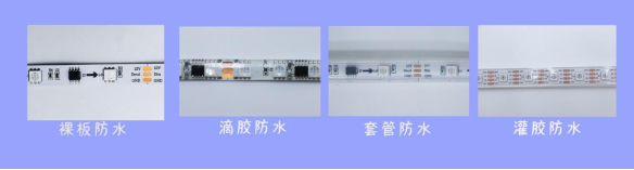 内置SK6812 5050RGBW  144灯 5V 单点单控三线路(图6)